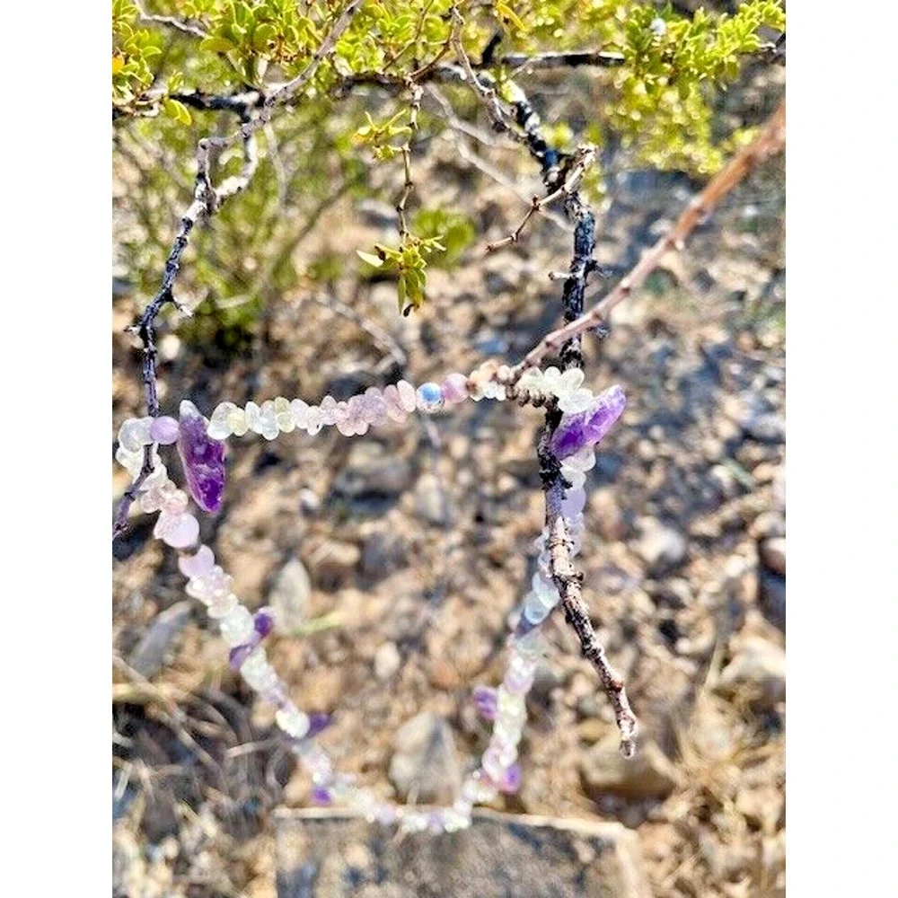 Native American Handmade Necklace 14" - Picture 5 of 6